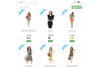Product View - Grid or List Option