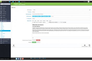Edit Content through the CMS