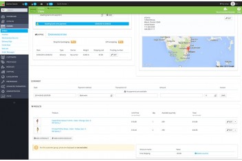 Make or Edit an Order through Back Office